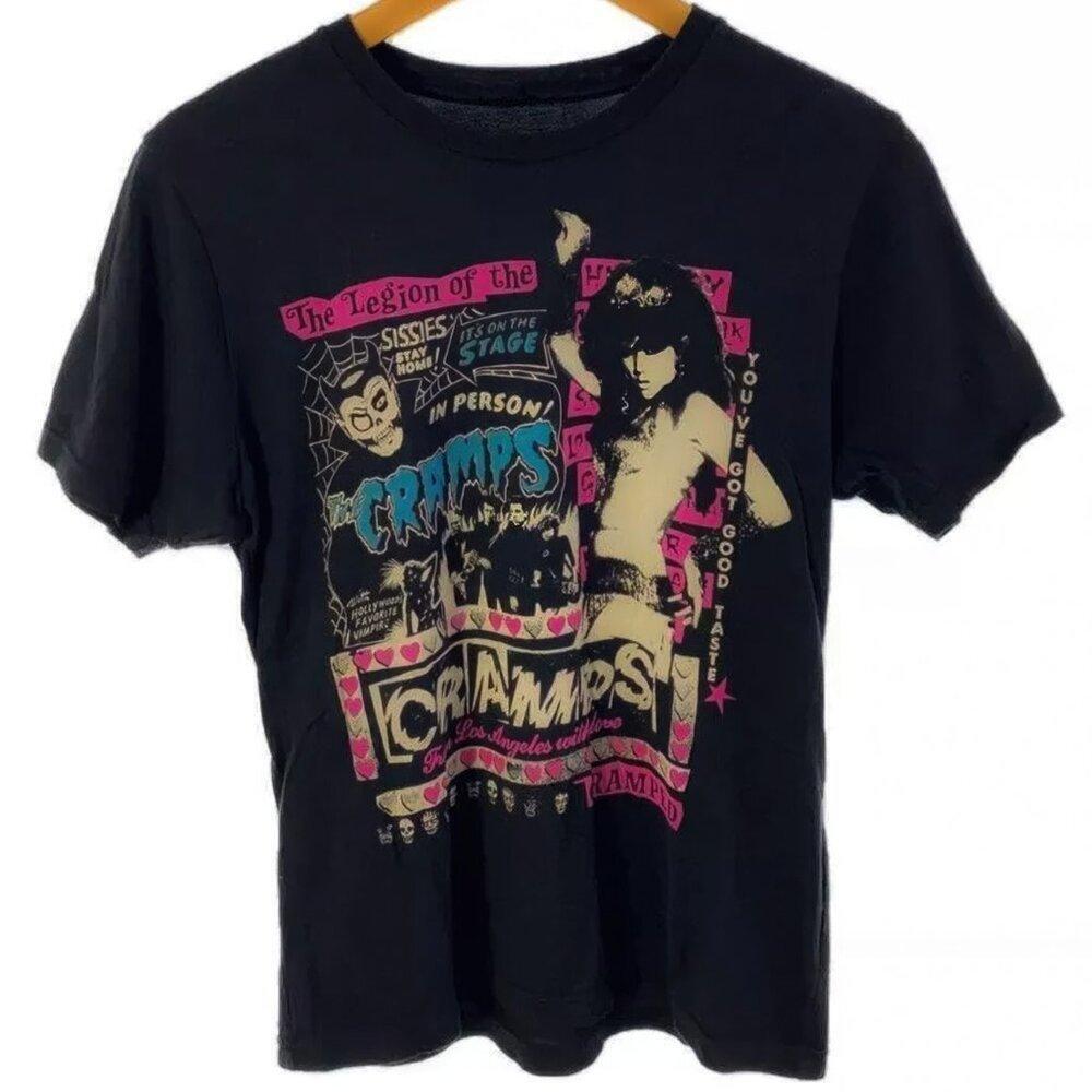 The Cramps Band Short Sleeve T-Shirt, Retro Rock Tee Gift For Men Women